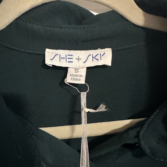 She & Sky Front Tie Dress - Picture 2 of 4